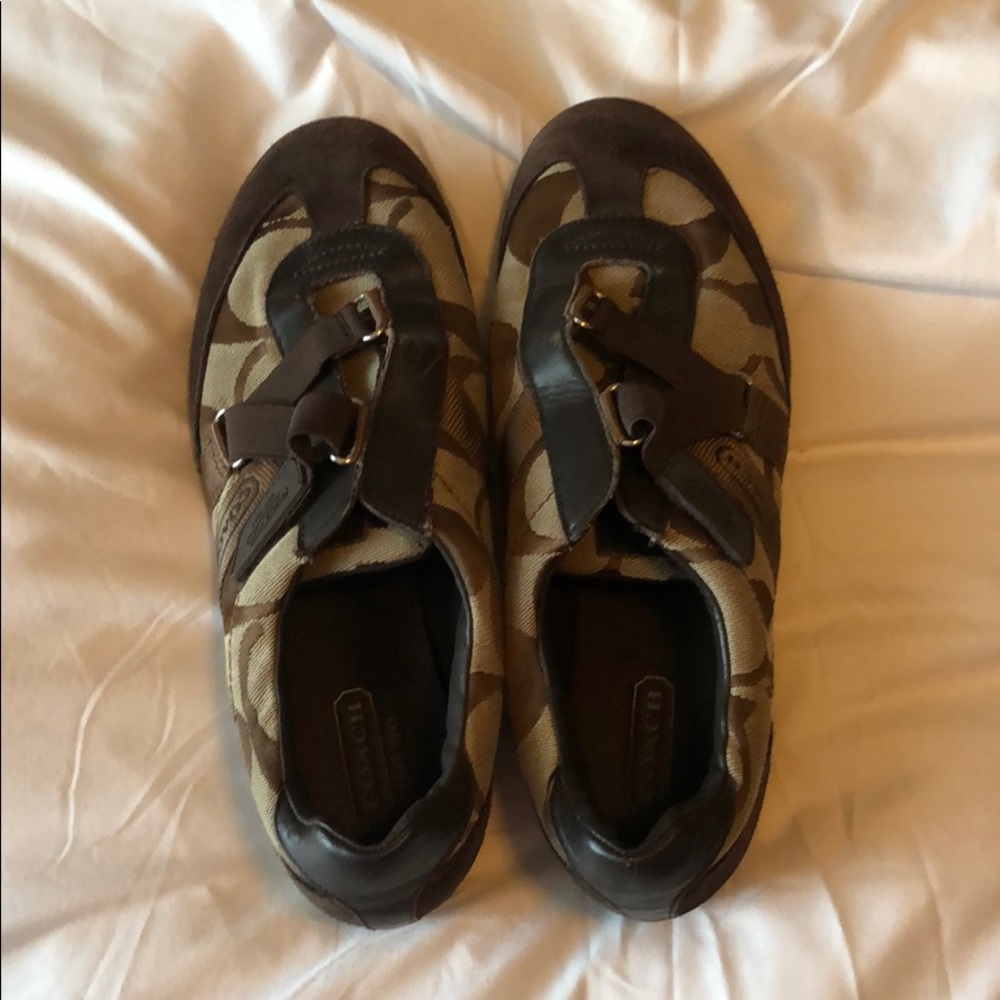 Coach Velcro Shoes